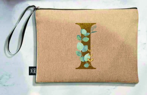 Bolso de mano letra i - regalos de boda